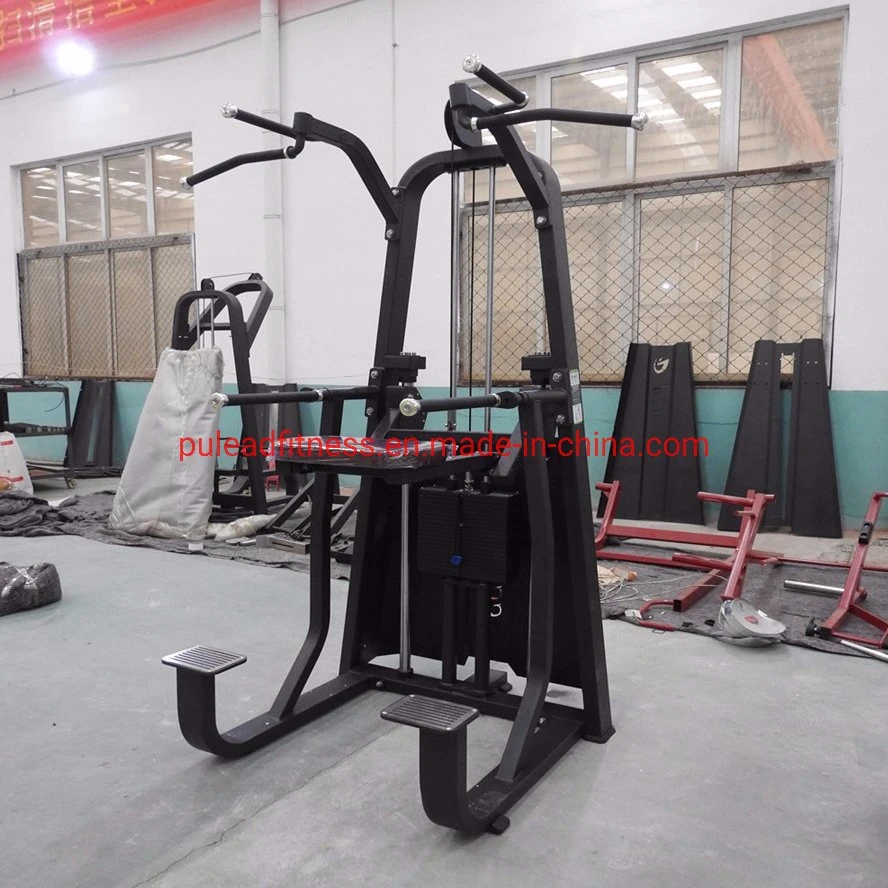 Commercial Gym Use Fitness Strength Machine 80kg Weight Stack DIP Chin Assist Machine