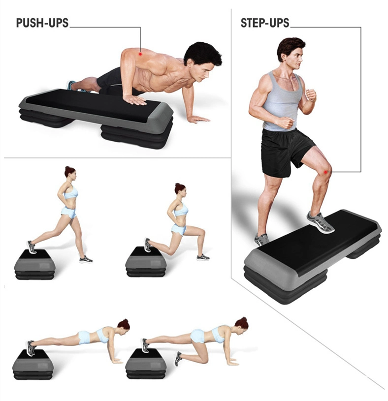 Training Workout Exercise Adjustable Gym Step Fitness Aerobic Stepper