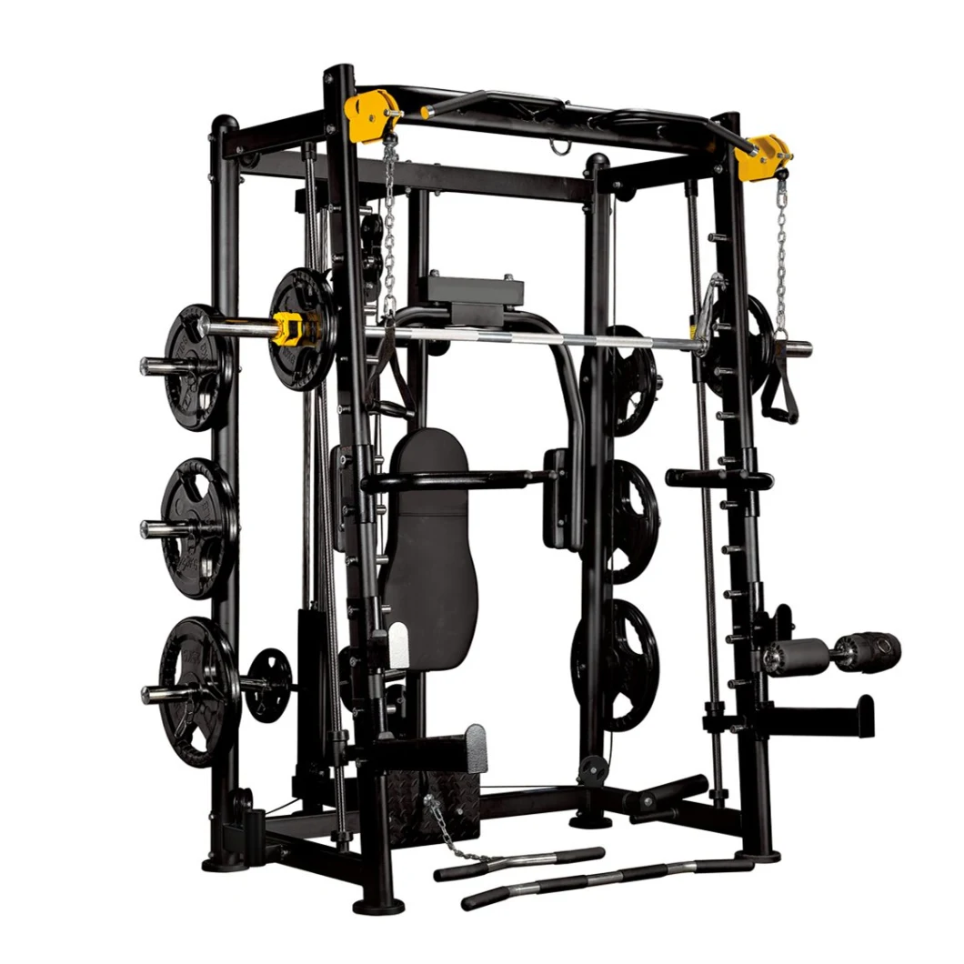 Commercial&Home Use Fitness Equipment Squat Rack Multi Functional Trainer Smith Machine