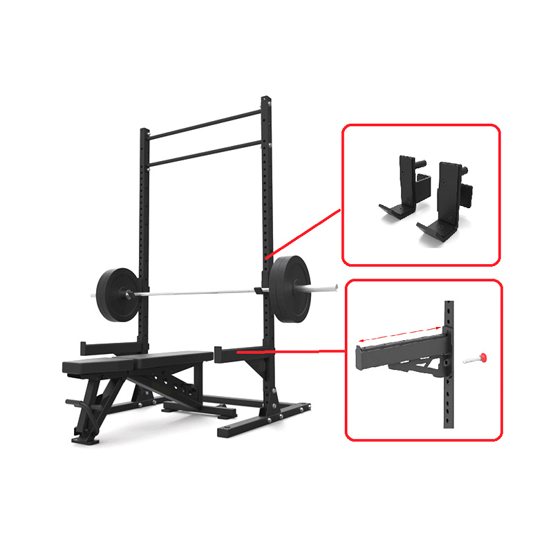 Professional Commercial Free Weight Lifting Fitness Workout Gym Basic Equipment Squat Rack
