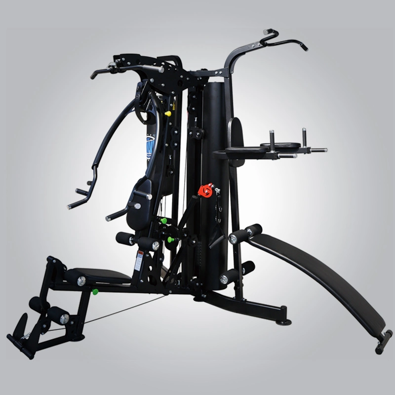 Exercise Training 3 Station Multi Gym Equipment Functional Trainer Fitness Equipment Sporting Goods Home Use