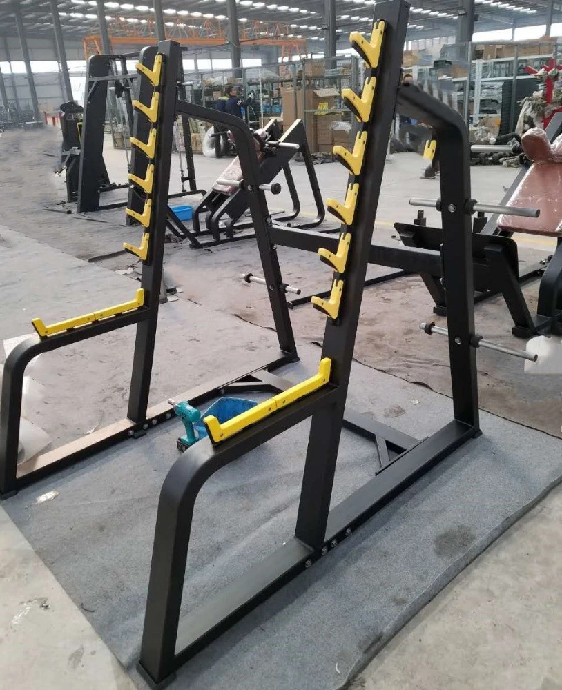 China Sports Show Commercial Exercise Fitness Equipment Gym Exercise Training Squat Rack