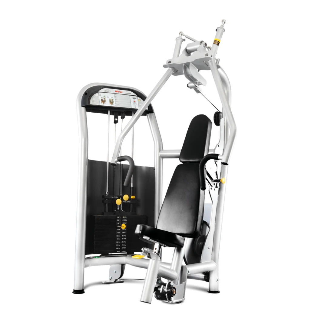 Selectorized Gym Fitness Sports Exercise Strength Commercial Equipment Chest Press in Exercise Room