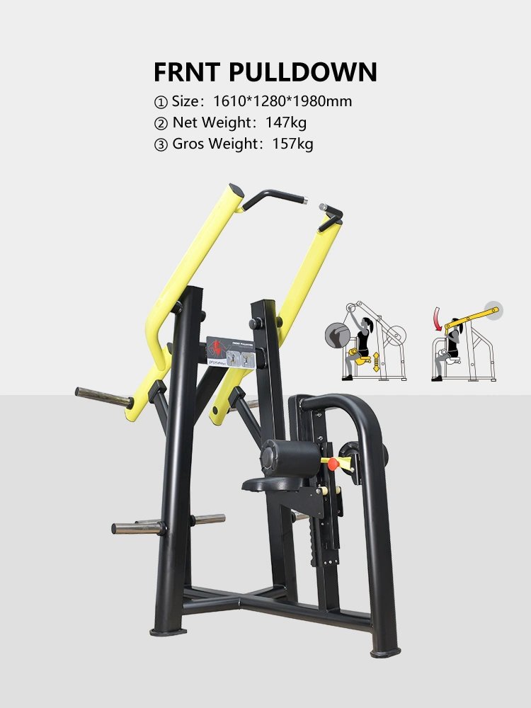 Free Weight Pull Down Fitness Machine Hammer Fitness Lat Pull Down (BFT-5010)