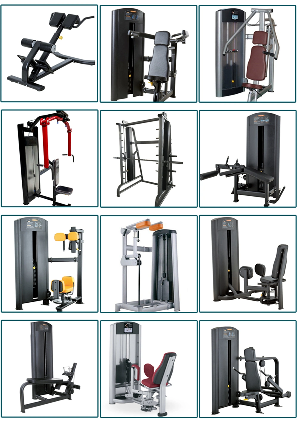 Fitness Equipment Commercial Horizontal Seated Leg Press