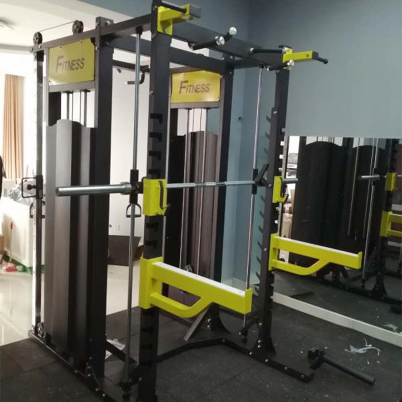 Gym Fitness Equipment Power Rack Multi Functional Smith Machine