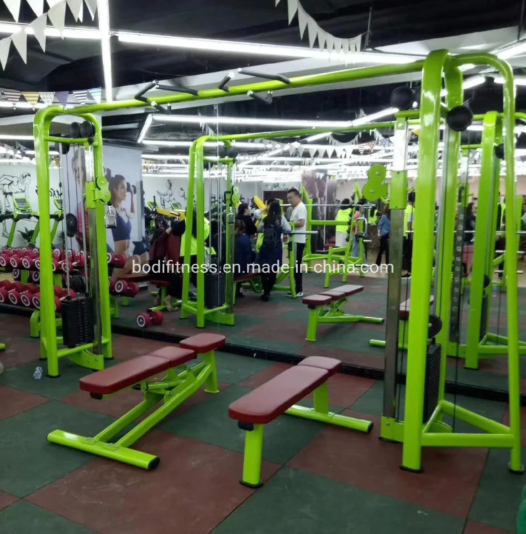 Commercial Gym Fitness Equipment Multi Jungle 5 Stacks Gym Jungle