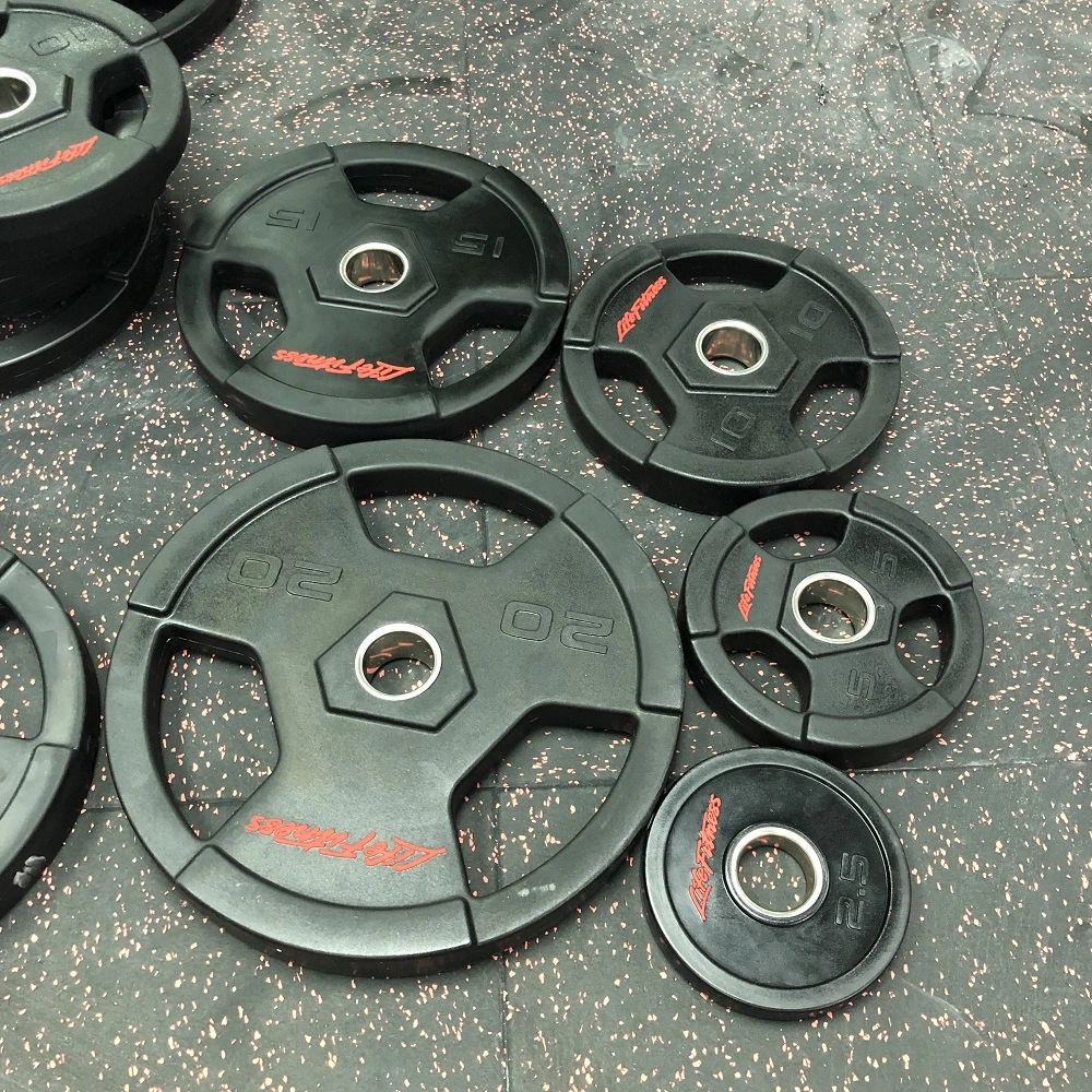 Gym Equipment Weight Lifting Bumper Plate Rubber Barbell Weight Plates