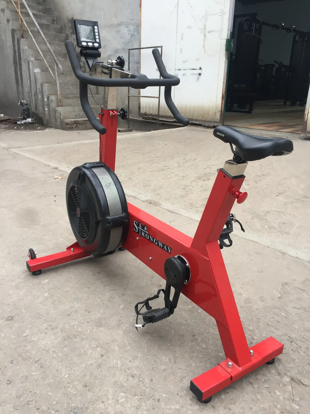 Wholesale Fitness Equipment Commercial Wind Resistance Spinning Air Exercise Bike