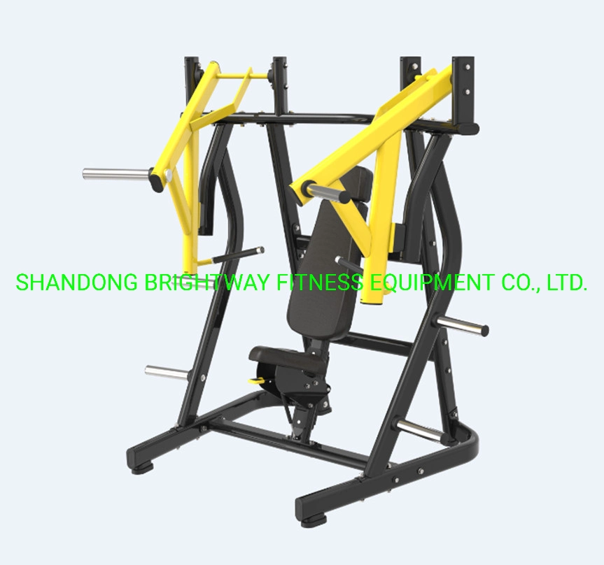 Brightway Indoor Gym Equipment Gym Exercise Equipment Club Gym Equipment Fitness Gym Equipment Commercial Plate-Loaded Seated Chest Press in Gym Use