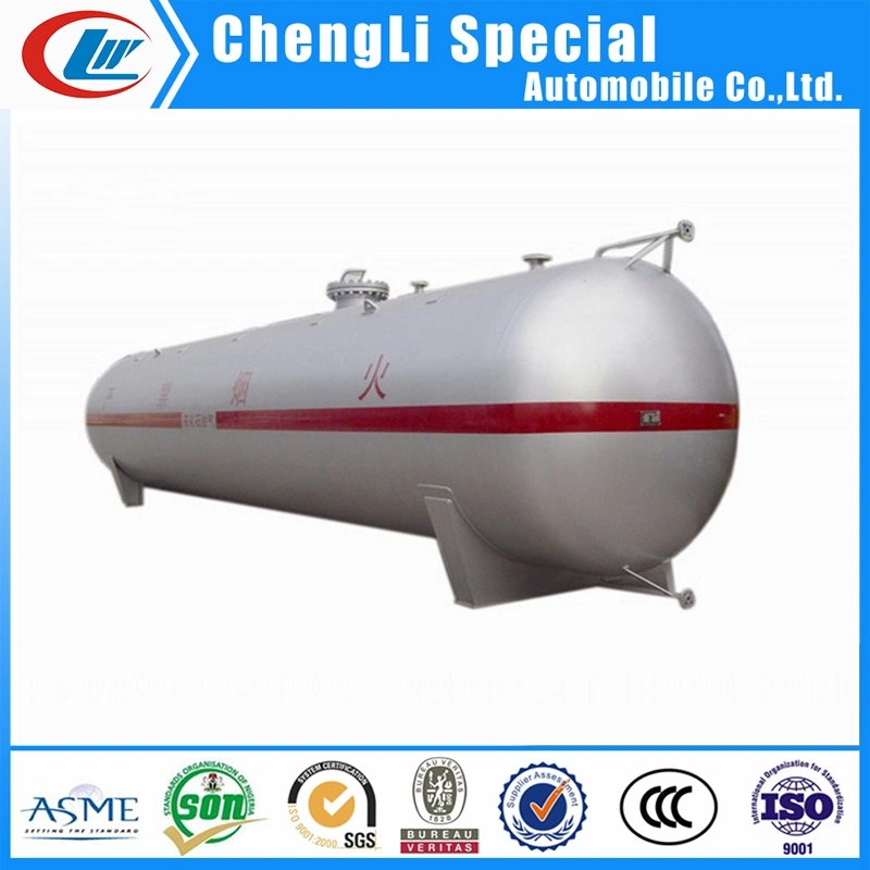 30cbm Carbon Steel Elliptical Heads Autogas LPG Propane Tanker