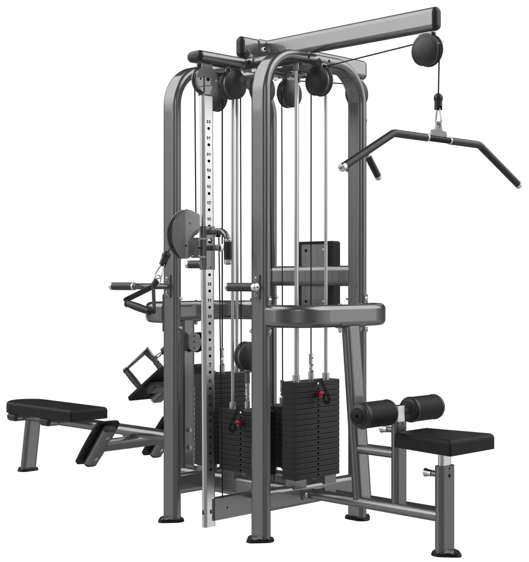 Multi Jungle-4 Stack Gym Home Fitness Equipment