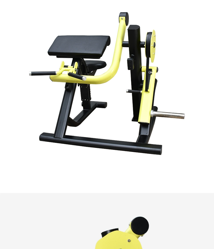 Commercial Gym Biceps Curl Machine/Plate Loaded Gym Biceps Curl