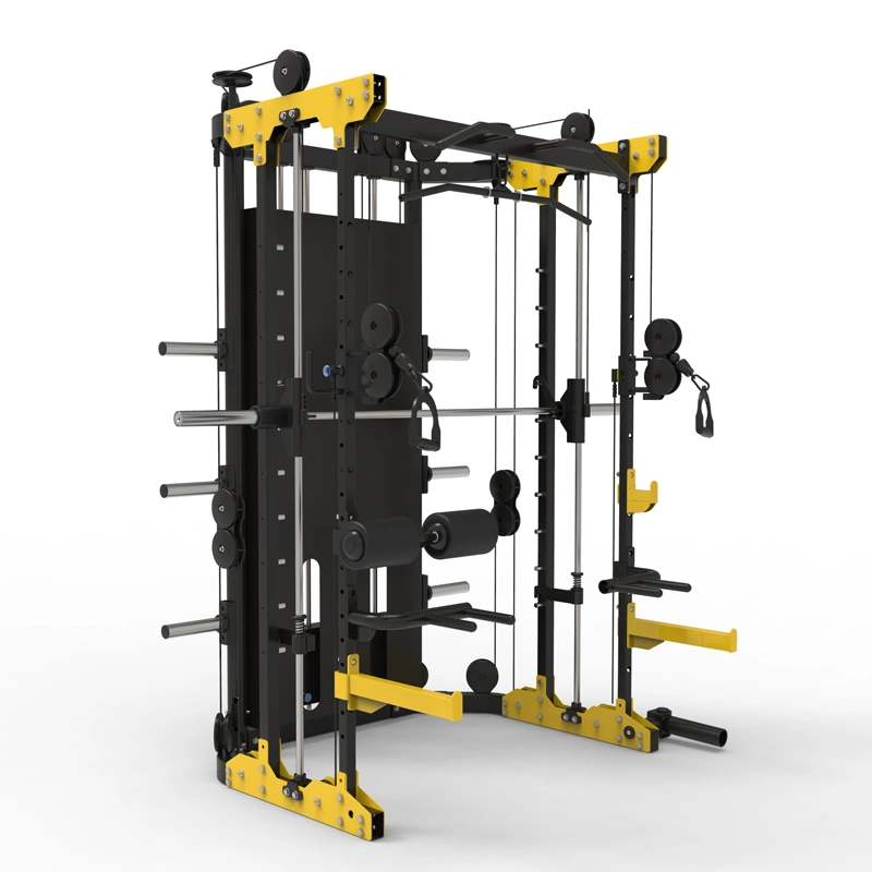Multi Function Smith Machine Jemy Smith Commercial Home Gym Fitness Equipment Strength Machine Gym Fitness Equipment