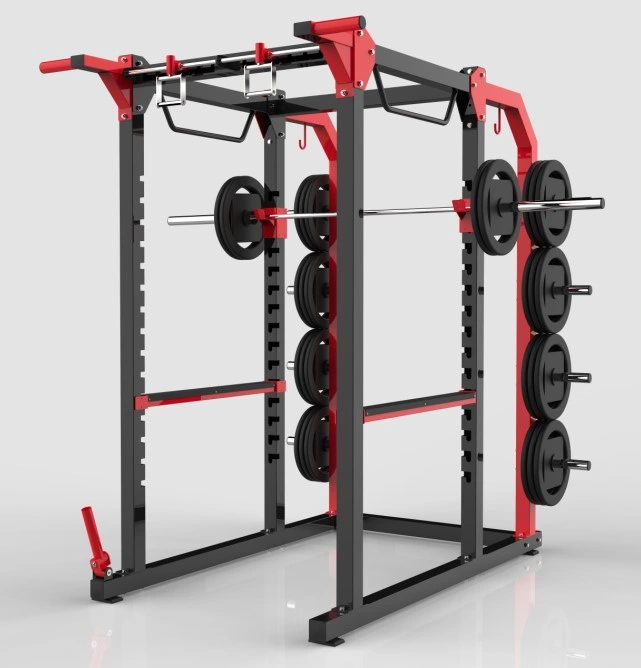 Gym Commercial Fitness Multi Function Trainer Power Rack Squat Rack