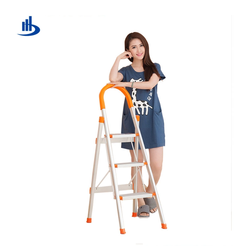 Household Telescopic Ladder Lifting Staircase Folding Straight Aluminum Alloy Engineering Ladder