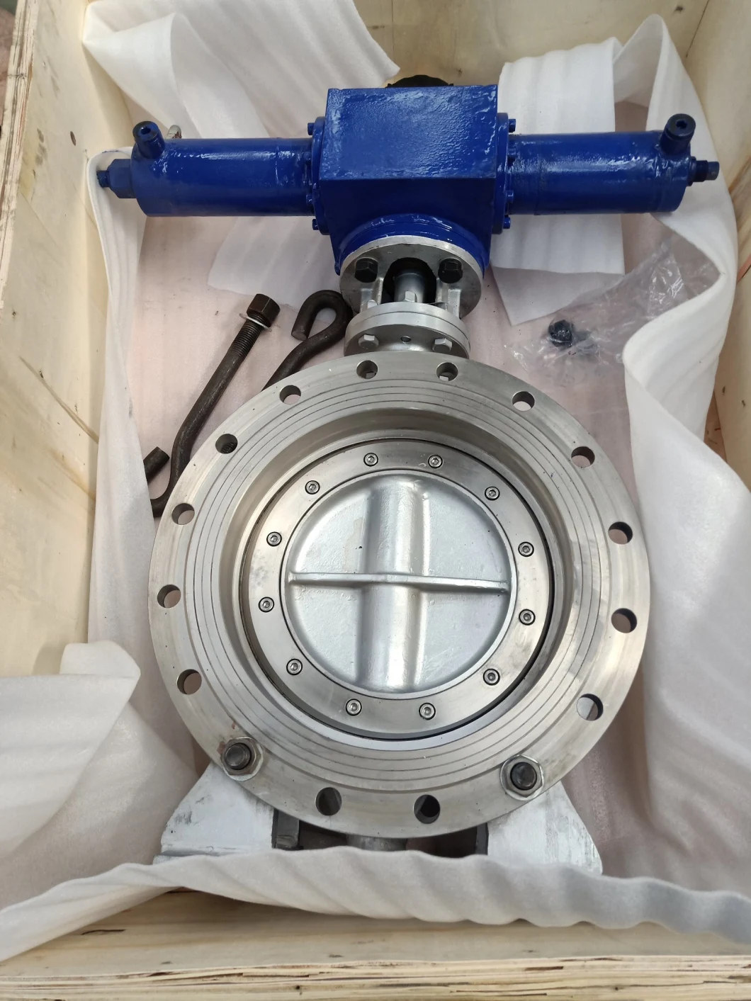 Pn10 Pn16 Wafer Type Butterfly Valve Cast Iron Stainless Steel Wafer Lug Butterfly Valve