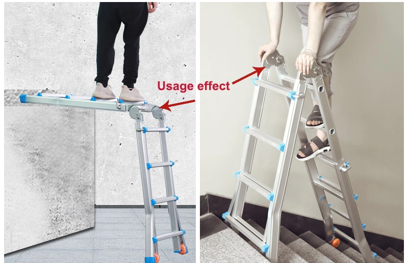 Butterfly Locking Folding Ladder Hinges for Multipurpose Ladder