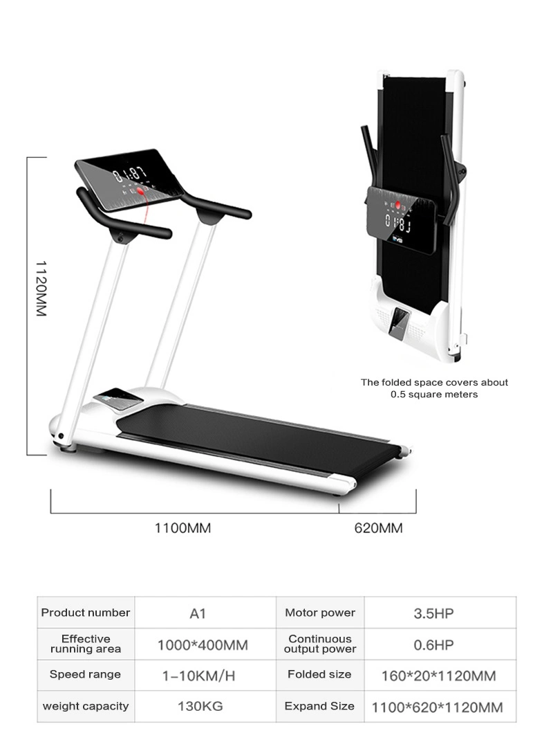 Fitness Electric Equipment Multi-Functional Aerobic Exercise Treadmill Weight Loss