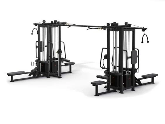 Fitness Equipment Multi-Jungle 8-Stack Exercise Gym Min