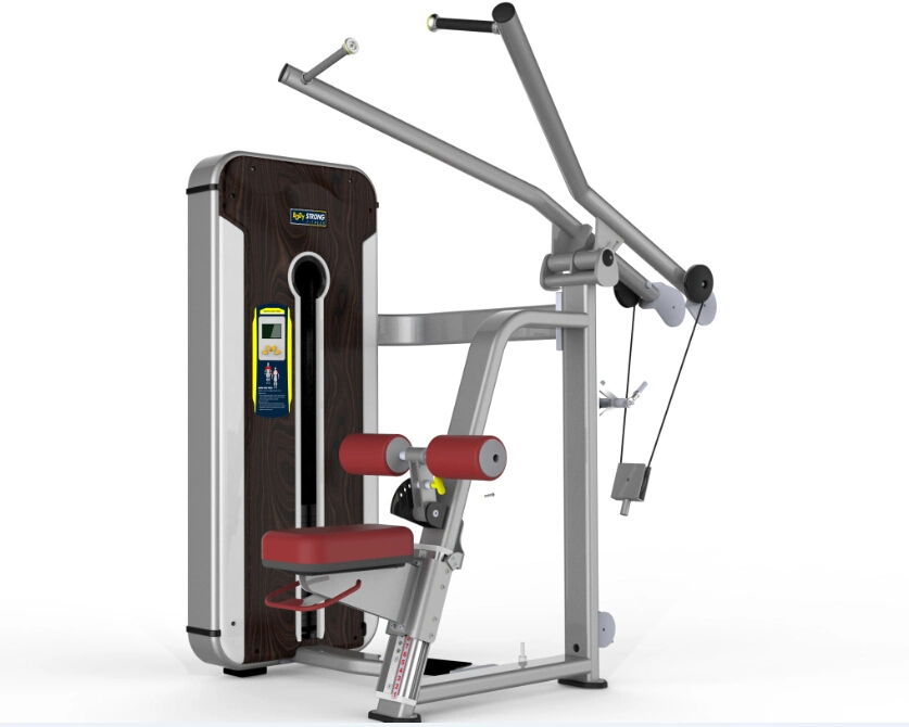 Body Strong Lat Pulldown Gym Machine/Commercial Fitness Equipment