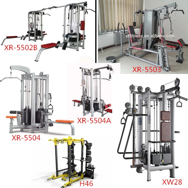 Multi Functional Gym Equipments 9 Station Multi-Jungle Xr5502