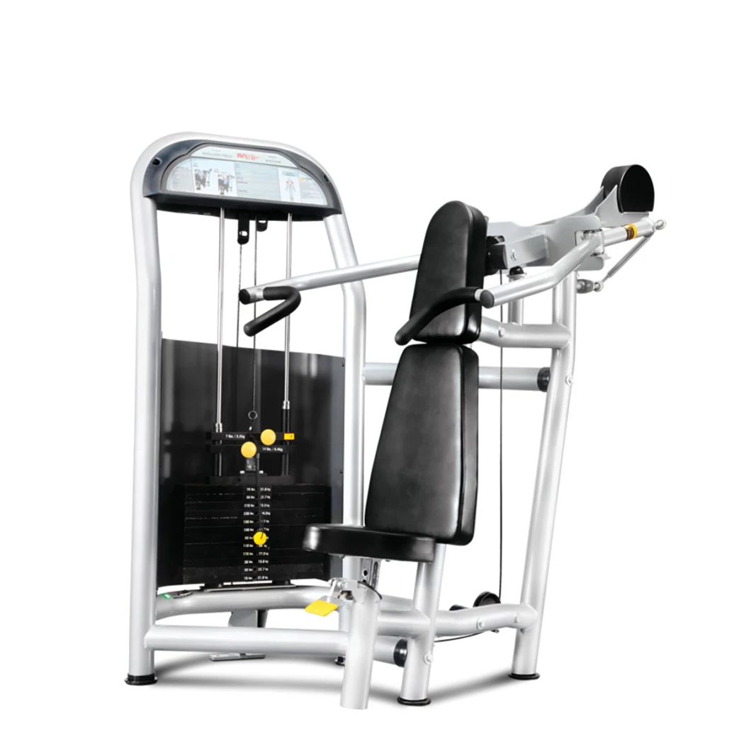 Commercial Shoulder Press Machine Body Selectorized Gym Sports Fitness Equipment