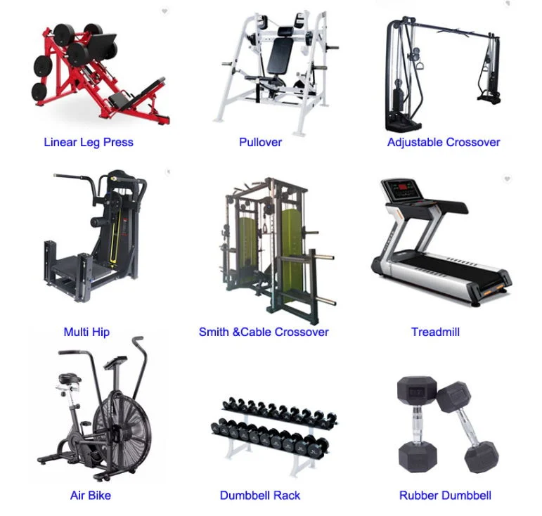 New Design Commercial High Quality Fitness Multi Functional Strength Trainer Power Multi Functional Squat Rack