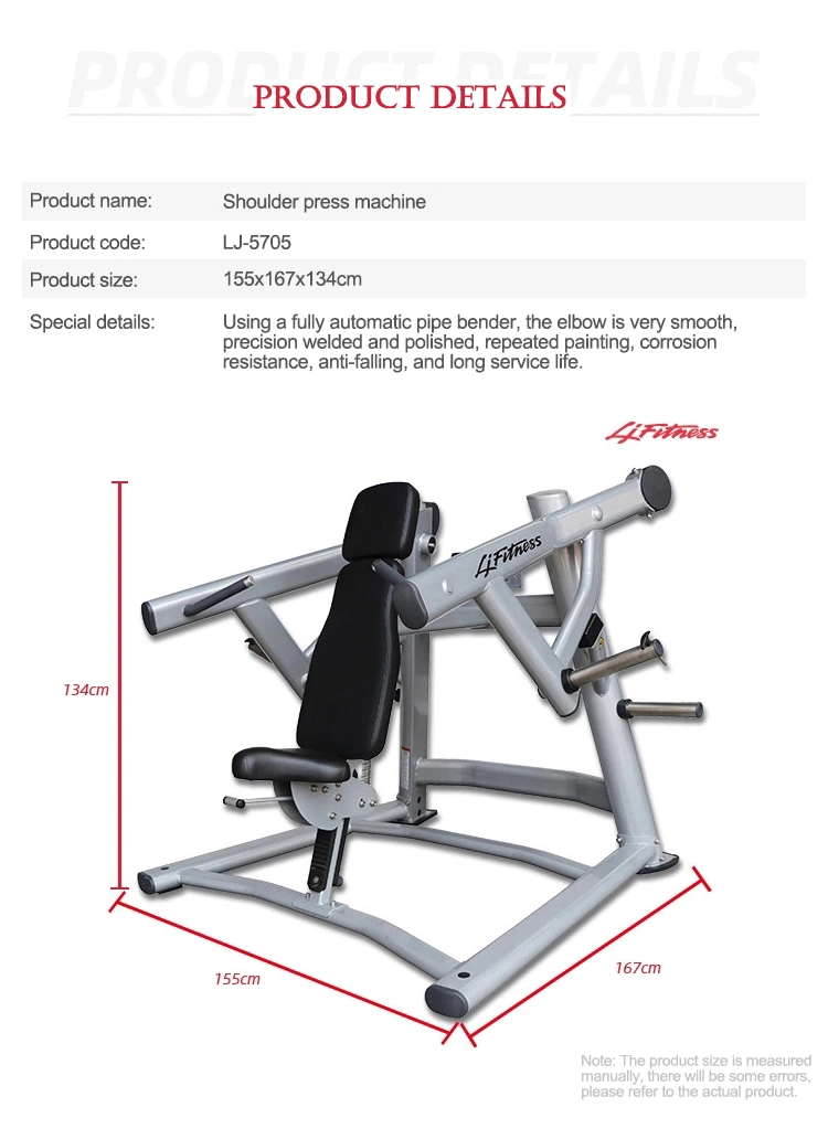 Shoulder Press Gym Equipments (LJ-5705)