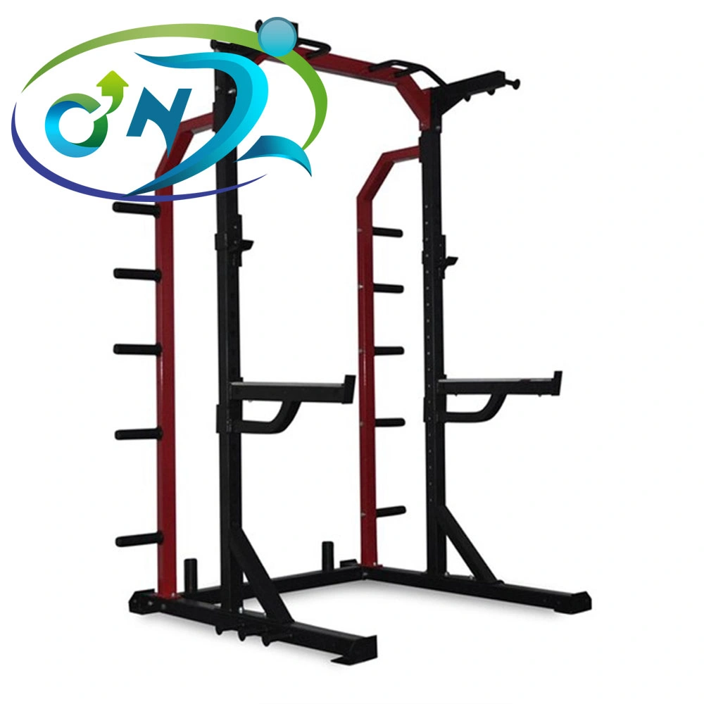 Ont-R06 Workout Equipment Functional Trainer Gym Fitness Half Power Rack Machine