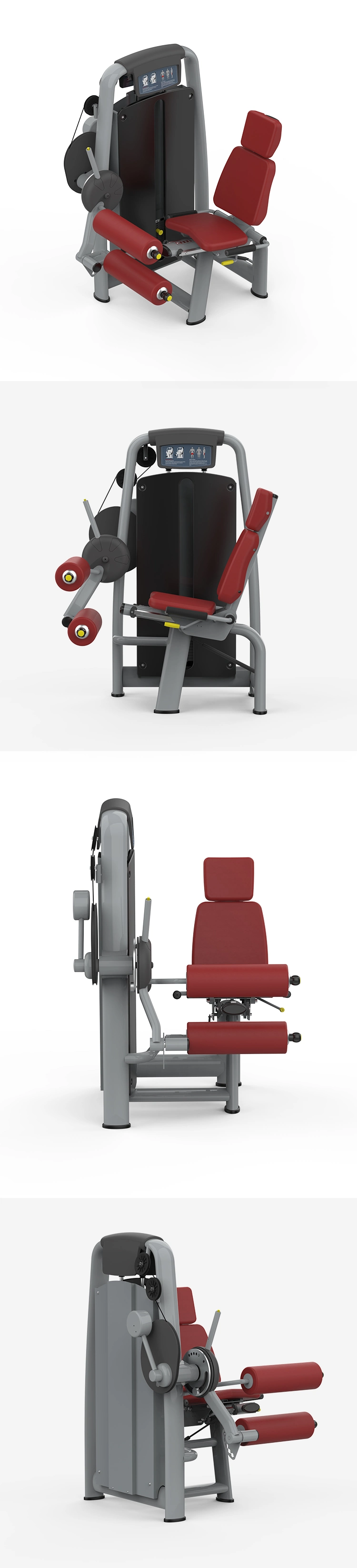 Strength Training Body Building Seated Leg Curl Gym Machine/Leg Stretching Machine