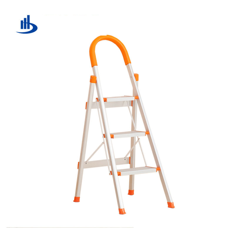 Adjustable High Quality Aluminum Telescopic Ladder Factory Price Folding Step Ladder