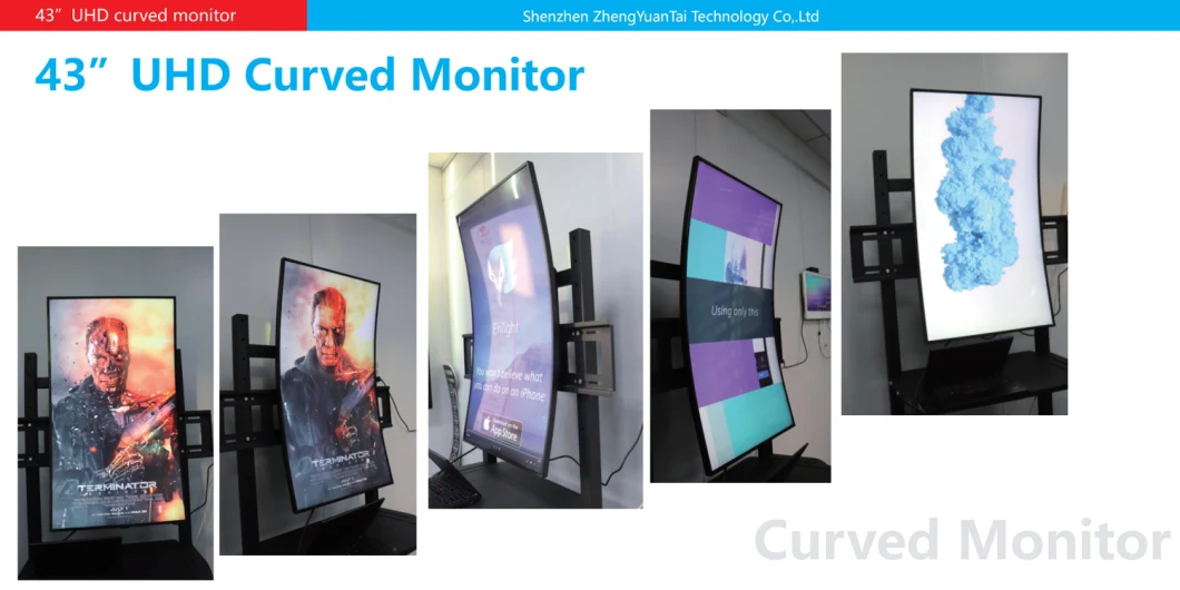 Curved LCD Display Monitor for Casino, Gamble Machine, Gaming Machine,