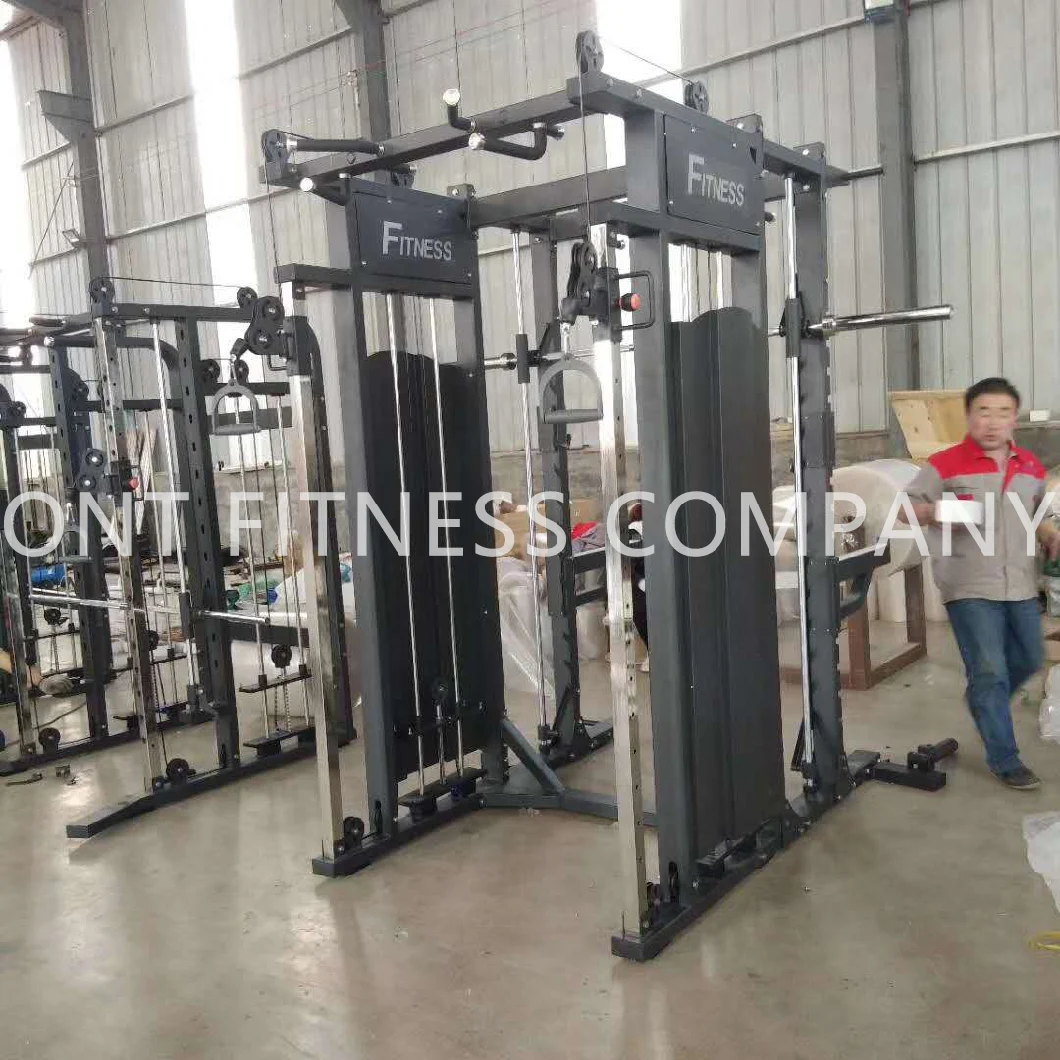 Gym Fitness Equipment Power Rack Multi Functional Smith Machine