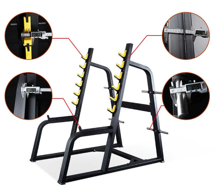 Ywfitness Free Weight Professional Commercial Gym Equipment Squat Rack