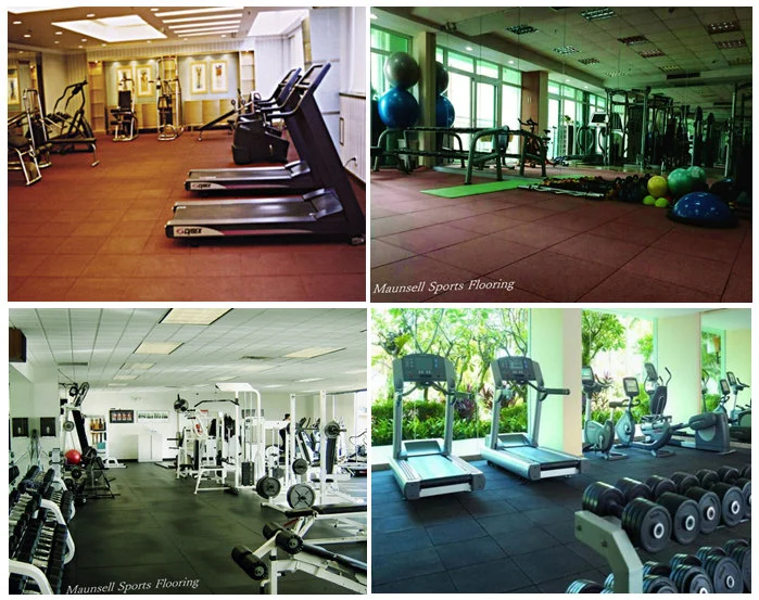 Weightlifting Used Professional Rubber Gym Sport Floor