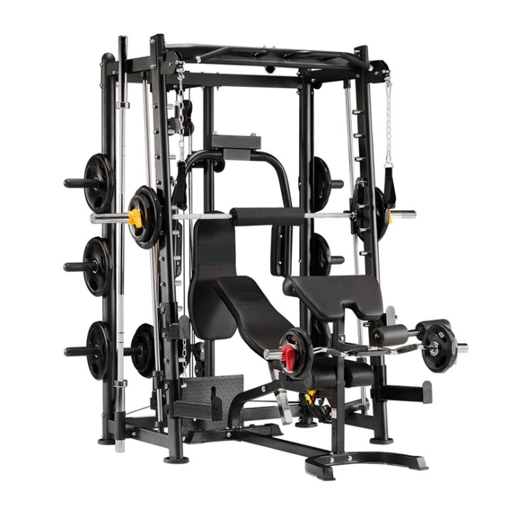 Commercial Use Fitness Equipment Functional Trainer Smith Machine Squat Rack Multi Functional Machine