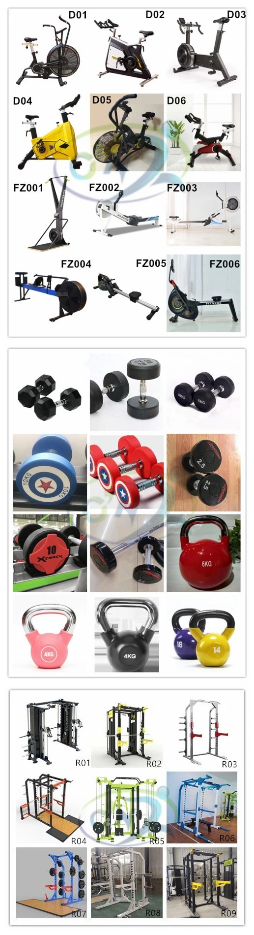Gym Fitness Workout Equipment Functional Trainer Power Rack Squat Rack