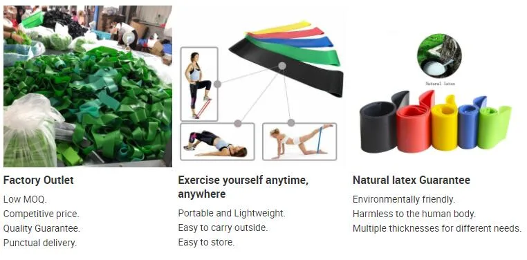 Gym Accessories Bodybuilding Latex Resistance Bands Ab Exercises Fitness Band