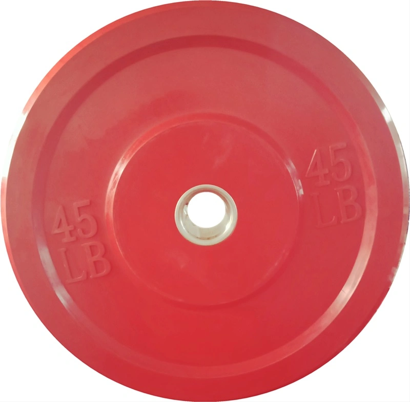 Wholesale Rubber Cover Weight Plate for Weight Lifting