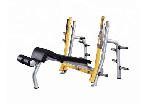 Commercial Decline Bench Decline Weight Lifting Gym Equipment Exercise Machine in Exercise Room