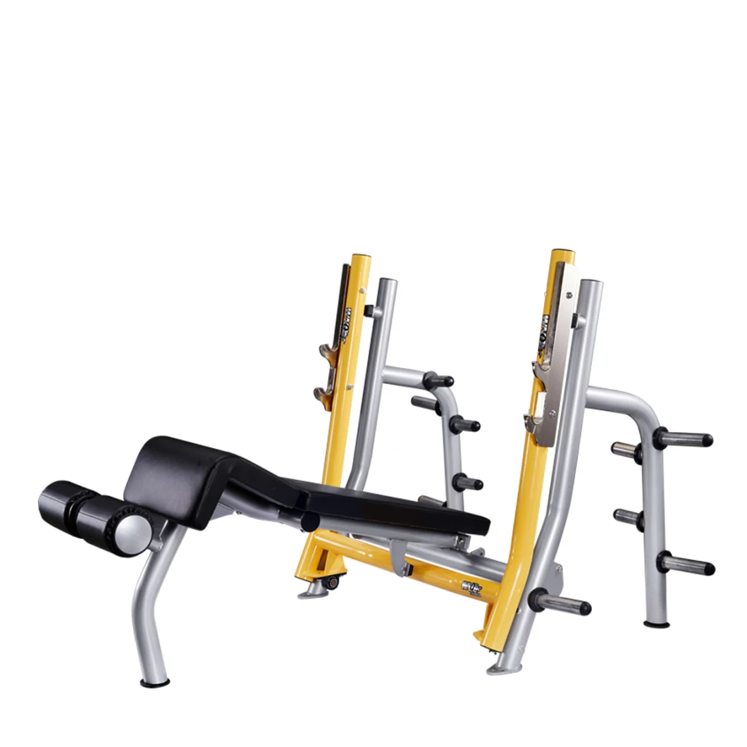 Decline Bench Decline Weight Lifting Gym Equipment Exercise Machine for Commercial Use
