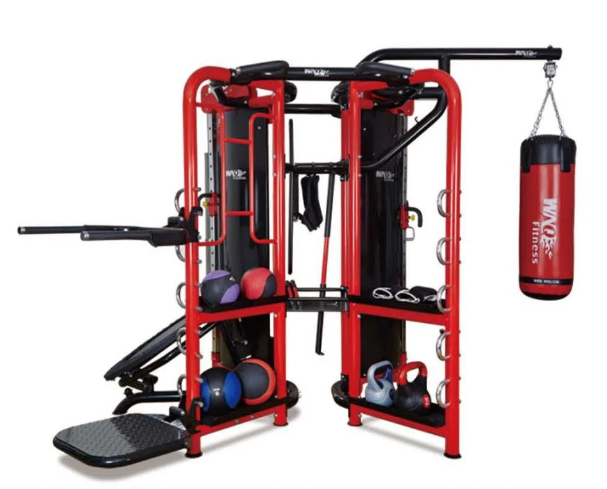 Deluxe Commercial Multi-Station Intergrated Exercise Gym Machine Exercise Strength Equipment