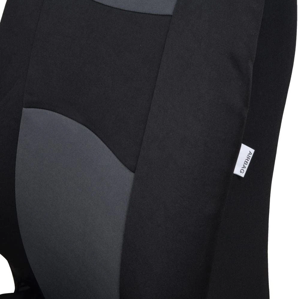 Universal Fit Flat Cloth 9PCS Seat Cover, (Black) (, Fit Most Car, Truck, SUV, or Van)