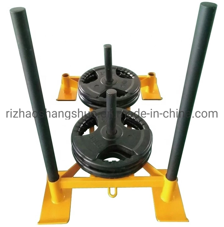 Rogue Style Crossfit Training Power Gym Sled Prowler Weight Plate Sled