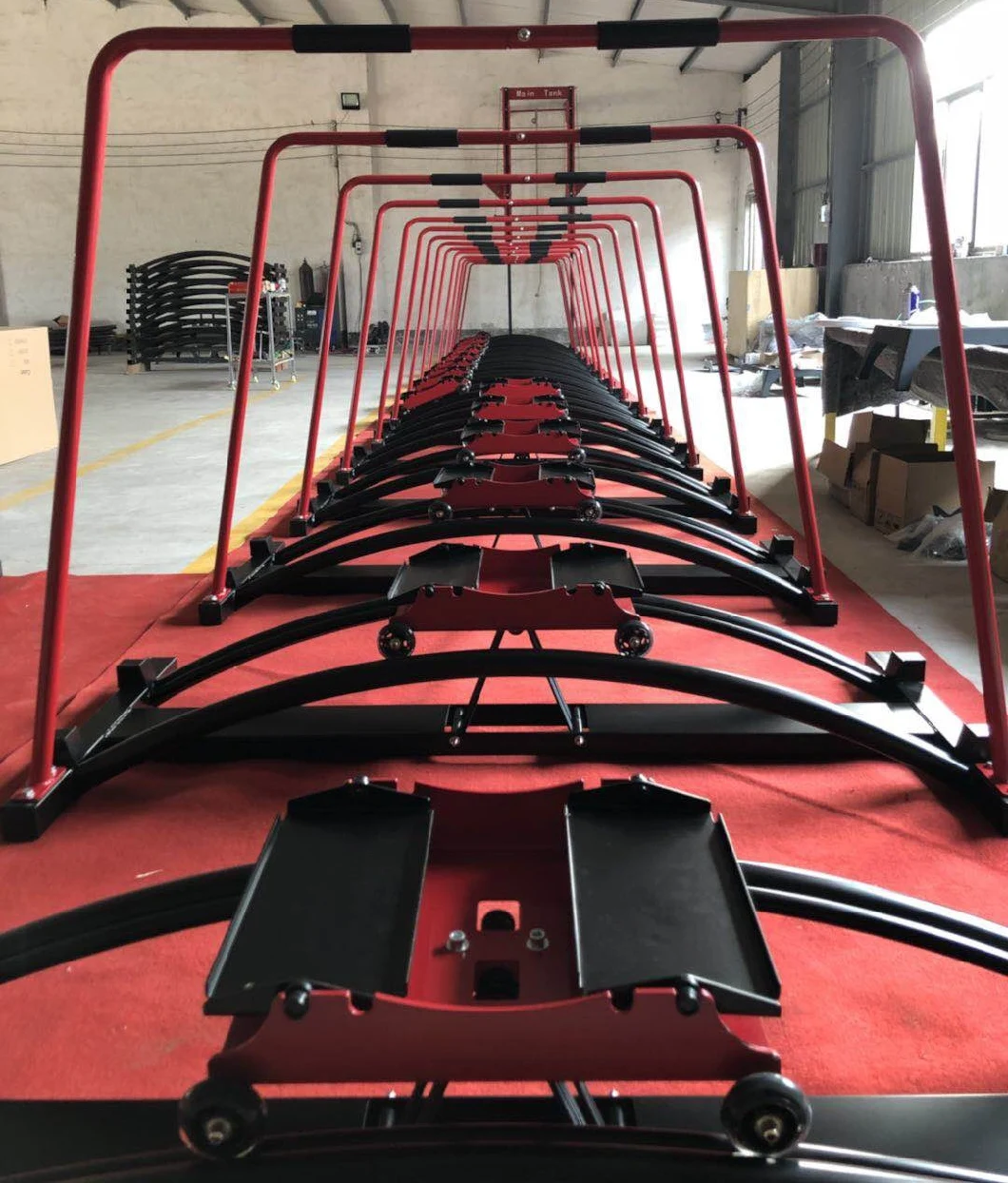 Ont-Sz003 Online Power Ski Simulators Gym Cardio Equipment Ski Exercise Machine Skiing Workout Machines for Cardio and Strength