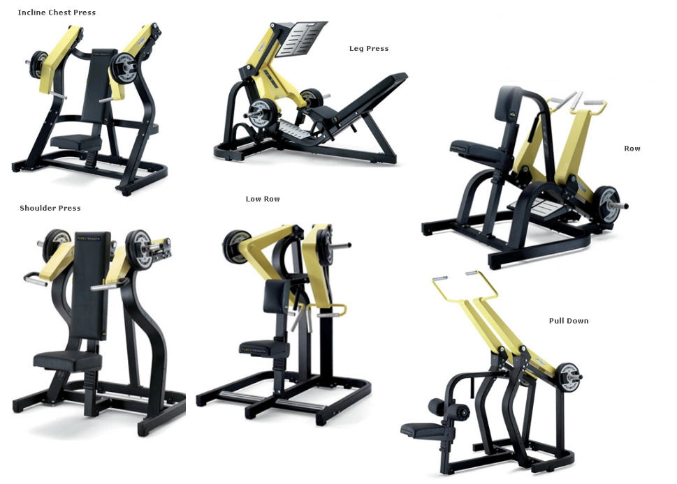Ont-R07 Workout Equipment Functional Trainer Gym Fitness Power Rack Machine with Platform