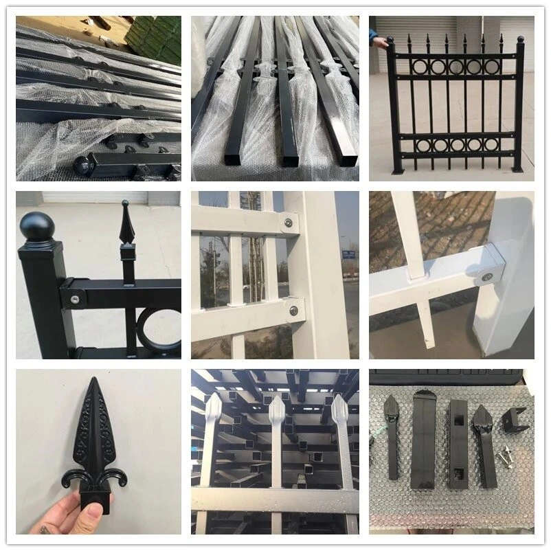 Modern Design Anti Climb Protective Security Aluminum L Garden Rope Fence with Factory Price