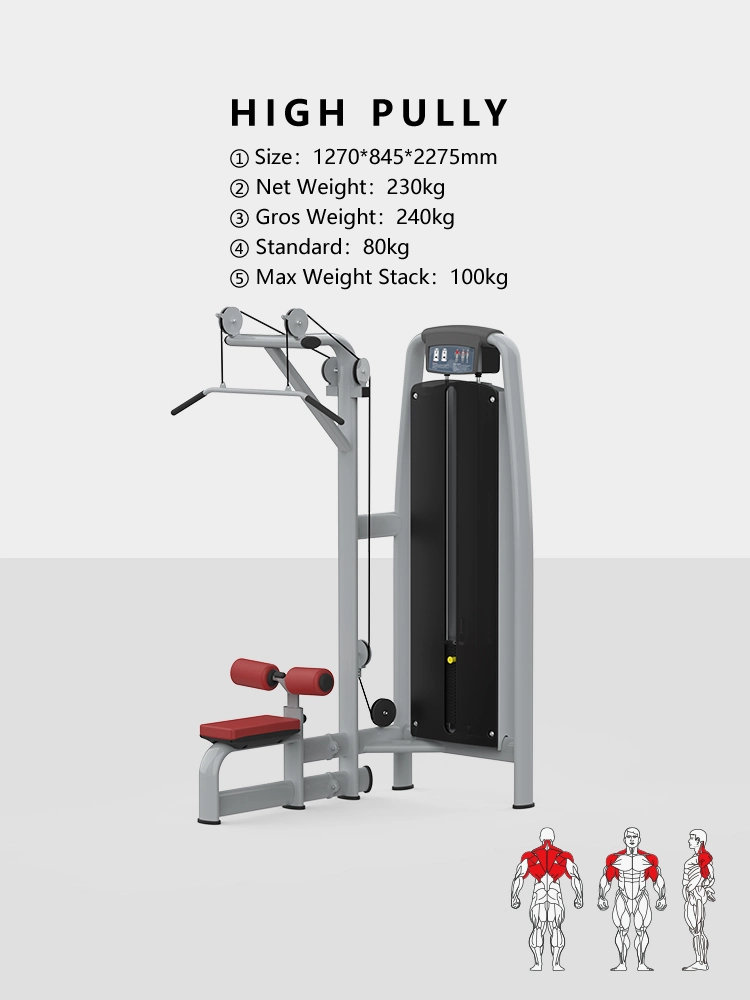 Workout High Pully Equipment Gym Fitness Equipment (BFT-2022)