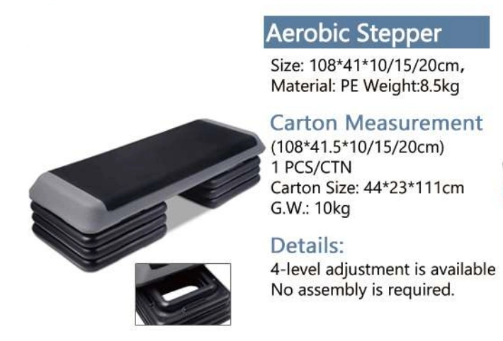 Training Workout Exercise Adjustable Gym Step Fitness Aerobic Stepper
